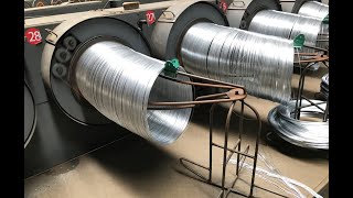 Hot dip galvanized wire production process and technology How to produce hot dip galvanized wire） [upl. by Nick]