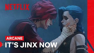 Vi and Jinx Finally Meet Again  Arcane  Netflix [upl. by Liakim]