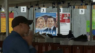 En SeineetMarne le front des électeurs de gauche pour faire barrage à lextrême droite  AFP [upl. by Bish]