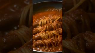 Creating the Most Satisfying ASMR Hotdog Pasta [upl. by Eciuqram680]