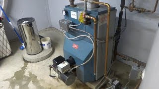 Utica Boiler leaking water out relieve valve [upl. by Auoh]