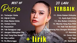 ROSSA FULL ALBUM PILIHAN TERBAIK  KUMPULAN LAGU ROSA TERBAIK VIRAL TIKTOK TERBARU 2024  LAGU POP [upl. by Cutcliffe352]