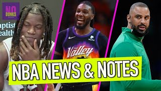 NBA Media Day Highlights Potential Jae Crowder Trades amp Ime Udokas Suspension [upl. by Bekaj]