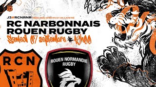 Championnat Nationale1  RC Narbonnais  Rouen Normandie Rugby [upl. by Annaer]