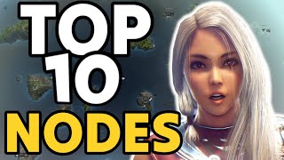 Top 10 Best Worker Nodes For Passive Income in 2023 BDO [upl. by Markiv]