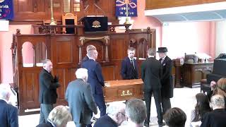 First Presbyterian Church Cookstown 21 May 2024 Funeral Service  Harold Leonard [upl. by Kore382]