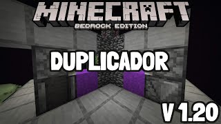 MINECRAFT BEDROCK 120  DUPLICADOR DE ARENA EN EL END [upl. by Phillips]