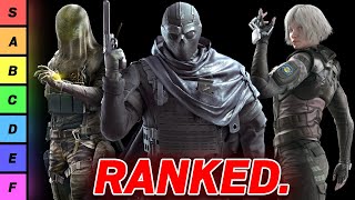 Ranking EVERY OPERATOR in Rainbow Six Siege Y9S1 [upl. by Nerahs387]