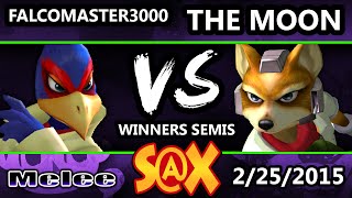 SX  FalcoMaster3000 Falco Vs CTRL  The Moon Fox SSBM Winners Semis  Melee [upl. by Lainad16]