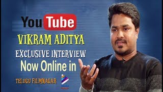 VIKRAMADITYA INTERVIEW FOR TELUGU FILMNAGAR  Face to Face with Vikram Aditya  PROMO [upl. by Walker]