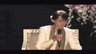 Aung San Suu Kyi speech San Francisco [upl. by Ohce259]