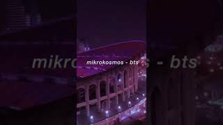 quotmikrokosmosquot  bts but theyre doing soundcheck at the stadium right by your hotel balcony [upl. by Nonnah]