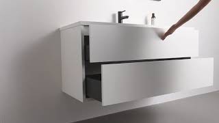 Lusso Volini Bathroom Vanity Unit [upl. by Ggerk629]