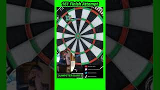 161 Finish Attempt darts [upl. by Ditzel]