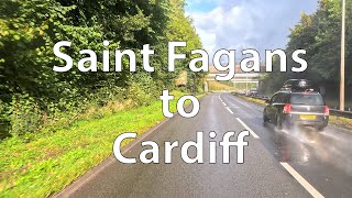 4K Driving from Saint Fagans to Cardiff UK [upl. by Ikcir]