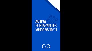 Cómo ACTIVAR el PORTAPAPELES en windows 10 y 11 [upl. by Mei]