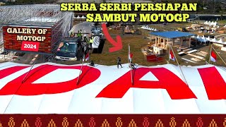 Menjelang motoGP sirkuit Mandalika siap tampil memukau [upl. by Blount]