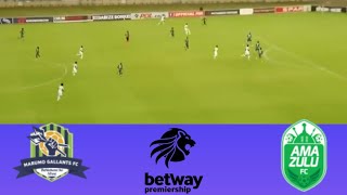 🔴 LIVE Marumo Gallants FC vs AmaZulu FC South Africa  Betway Premiership 202425 Live Match [upl. by Georgia]