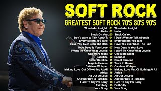 Best Soft Rock Ballads 70s 80s 90s🎙Elton John Rod Stewart Lionel Richie Bee Gees Eric Clapton [upl. by Orville]