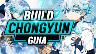 ¡SÁCALE el MÁXIMO PARTIDO a CHONGYUN con esta BUILD  Build Chongyun DPS  SUPPORT  Genshin Impact [upl. by Auric]