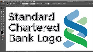 Standard Chartered Bank Logo Design  grafix designs tutorial bangla  Logos  Logo Design [upl. by Aztilay440]