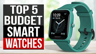 TOP 5 Best Budget Smartwatch 2024 [upl. by Pradeep]