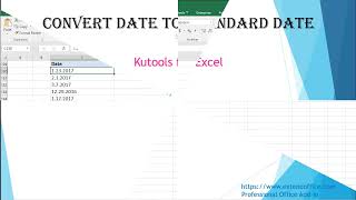 Convert DDMMYYYY To Date Format MMDDYYYY In Excel [upl. by Sethi719]