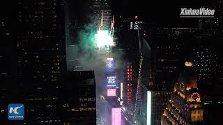 LIVE 2020 Times Square Ball Drop in New York City [upl. by Enad]