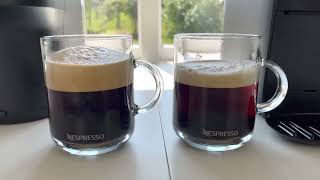 NESPRESSO VERTUO vs LOR BARISTA Crema Test  Which would you choose for mug sized coffee  A2B [upl. by Notlef]