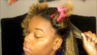 Detangling Natural Hair  Using Curl Max Deep Penetrating Conditioner [upl. by Gradeigh]