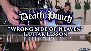 Five Finger Death Punch  Wrong Side Of Heaven Lyrics [upl. by Shih]