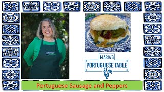 Portuguese Sausage Peppers and Onions  Azorean Green Bean [upl. by Stichter285]