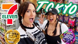 Remi and Alisha Shop at Viral Japanese Convenient Stores Tokyo Travel Vlog [upl. by Behrens]