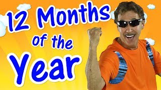 12 Months of the Year  Exercise Song for Kids  Learn the Months  Jack Hartmann [upl. by Philcox]