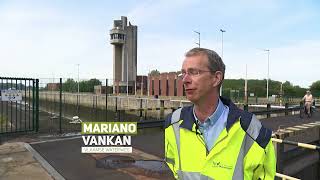 Reportage PlattelandsTV in Bornem de sluis van Wintam [upl. by Alleiram597]