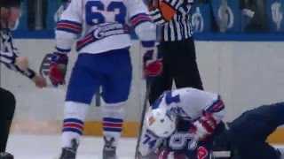 KHL Fight Yakovlev VS Tarasov [upl. by Vivyan959]