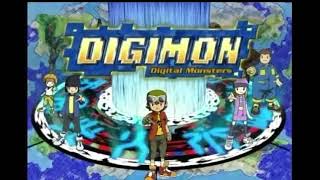 Digimon Frontier Theme Song High Tone [upl. by Annavoig]