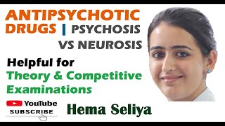 ANTIPSYCHOTIC DRUGS  PART1  PSYCHOSIS VS NEUROSIS [upl. by Samala900]