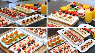 Easy Appetizer Ideas to Impress your Guests  Party Finger Food Recipes [upl. by Edalb]