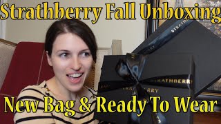 Double Strathberry Bag and Cashmere Unboxing  A Strathberry Discount Code [upl. by Noswal553]