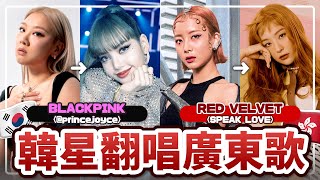 極逼真！我花300令韓星翻唱廣東歌🔥結果比原曲更有驚喜？🤯RED VELVET quotSpeak LoveCOLLARquot BLACKPINK quotprincejoyce鄭欣宜quot  Plong [upl. by Eseuqram]