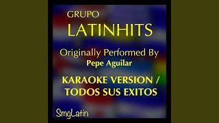 Huapango Torero Karaoke Version Originally Performed By Pepe Aguilar [upl. by Yrahca267]