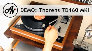 Thorens TD160  Denon DL103R  Denon AU300LC  Tannoy Monitor Gold 15quot [upl. by Kinimod]