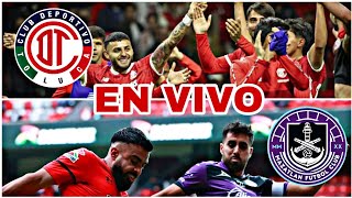 TOLUCA VS MAZATLAN EN VIVO HOY VER PARTIDO DE LA LIGA MX [upl. by Adohr]