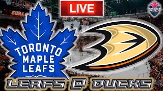 Toronto Maple Leafs vs Anaheim Ducks LIVE Stream Game Audio  NHL LIVE Stream Gamecast amp Chat [upl. by Itsud262]