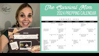 The Survival Mom 2024 Prepping Calendar Review [upl. by Reseda201]