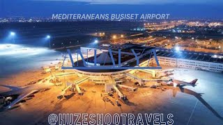 Antalya Airport Domestic Terminal 1 Duty Free Busiest Airport in MediterraneanTurkey TURKIYE [upl. by Payton]