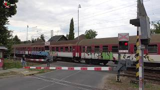 Železničné priecestie Bernolákovo 2 SK  472017  Železniční přejezd  Railroad crossing [upl. by Atalee]