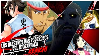 TOP LOS MAESTROS MÁS PODEROSOS DE KENICHI  KENICHI  MR GIN [upl. by Siocnarf]