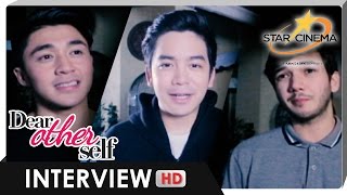 Interview  Arron Villaflor Dimples Romana Matt Evans Joshua Garcia  Dear Other Self [upl. by Anitel]